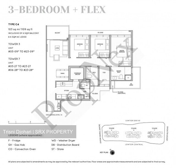 Lentor Modern (D26), Apartment #519224101